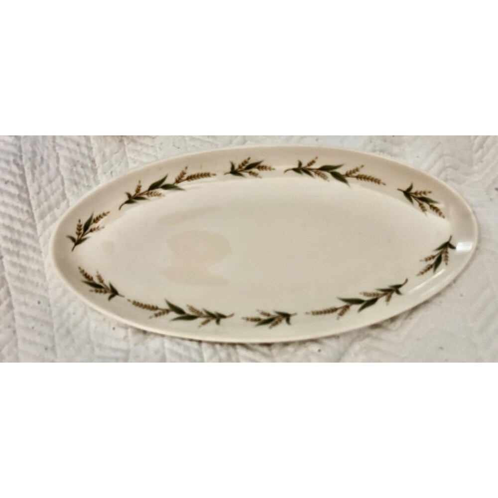 Vintage Syracuse Lynnfield Carefree True China Oval Serving Platter 12.5"